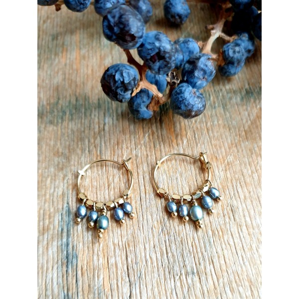 Hanka IN auskarai su perlais